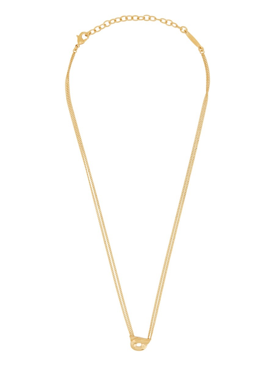 Ferragamo "HOOKS" PENDANT NECKLACE