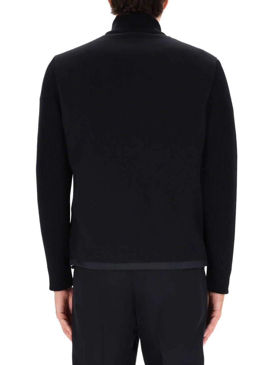 COLMAR ORIGINALS HYBRID JACKET WITH KNITTED SLEEVES