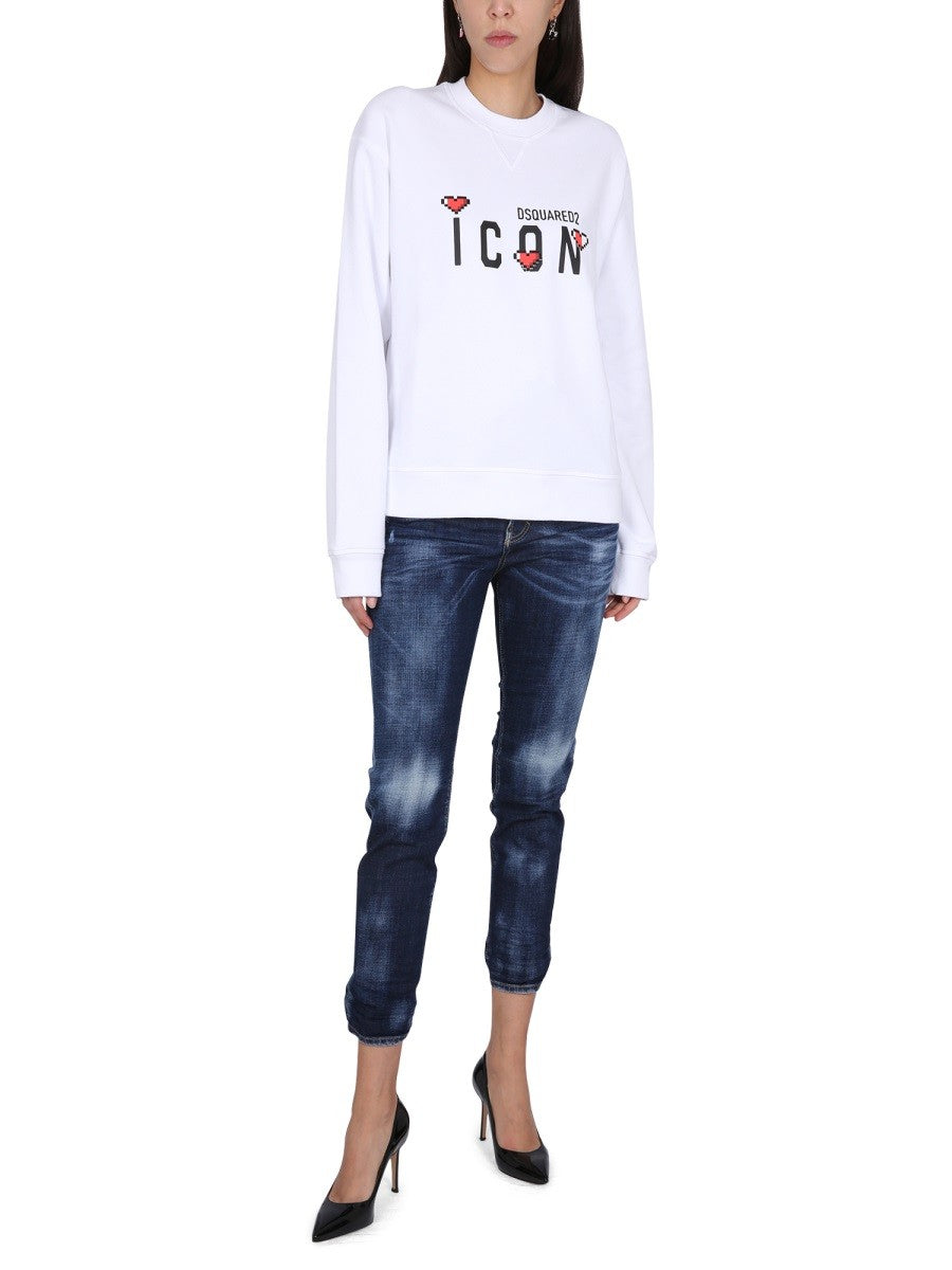 Dsquared ICON GAME LOVER SWEATSHIRT