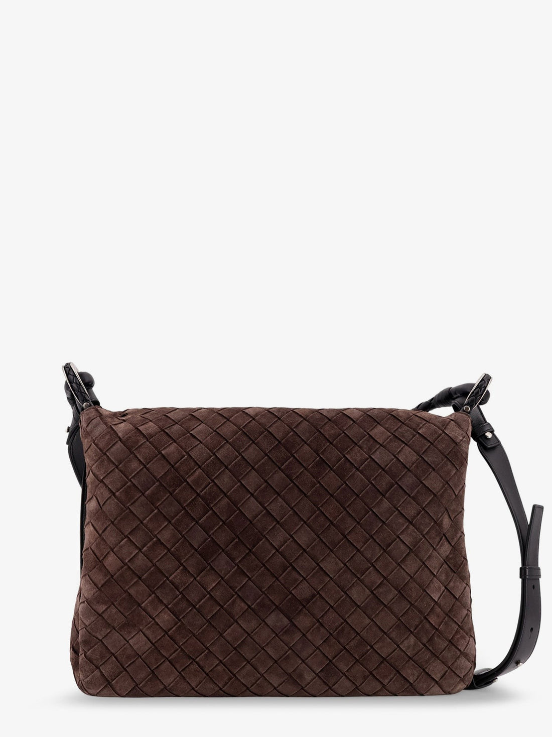 Bottega Veneta Intrecciato suede shoulder bag
