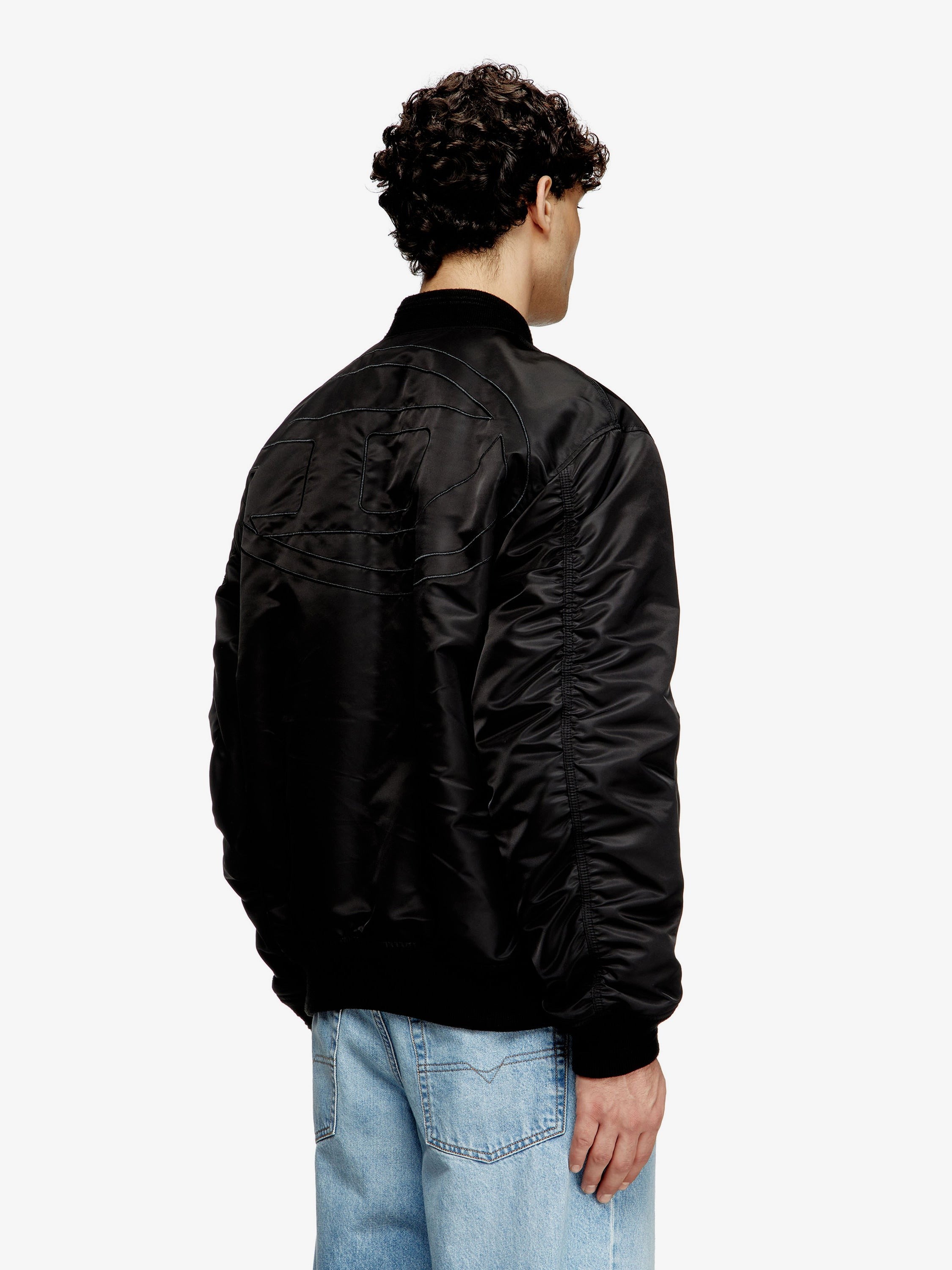 Diesel J-Held nylon revesible bomber jacket