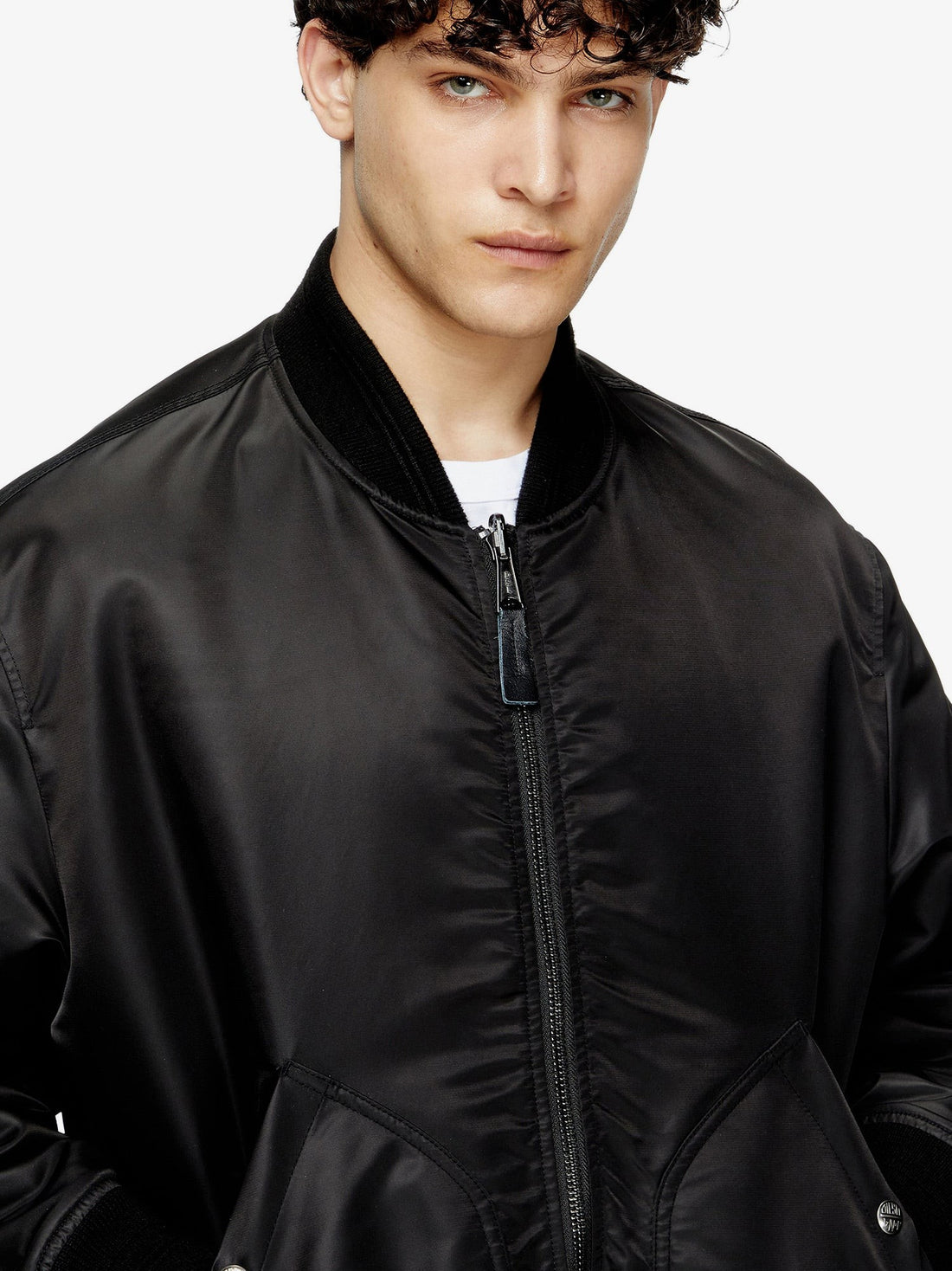 Diesel J-Held nylon revesible bomber jacket