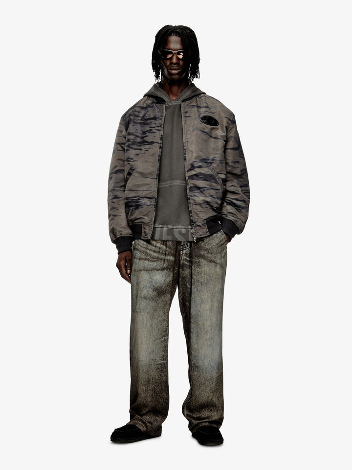 Diesel J-Kepes-Dlbz nylon bomber jacket