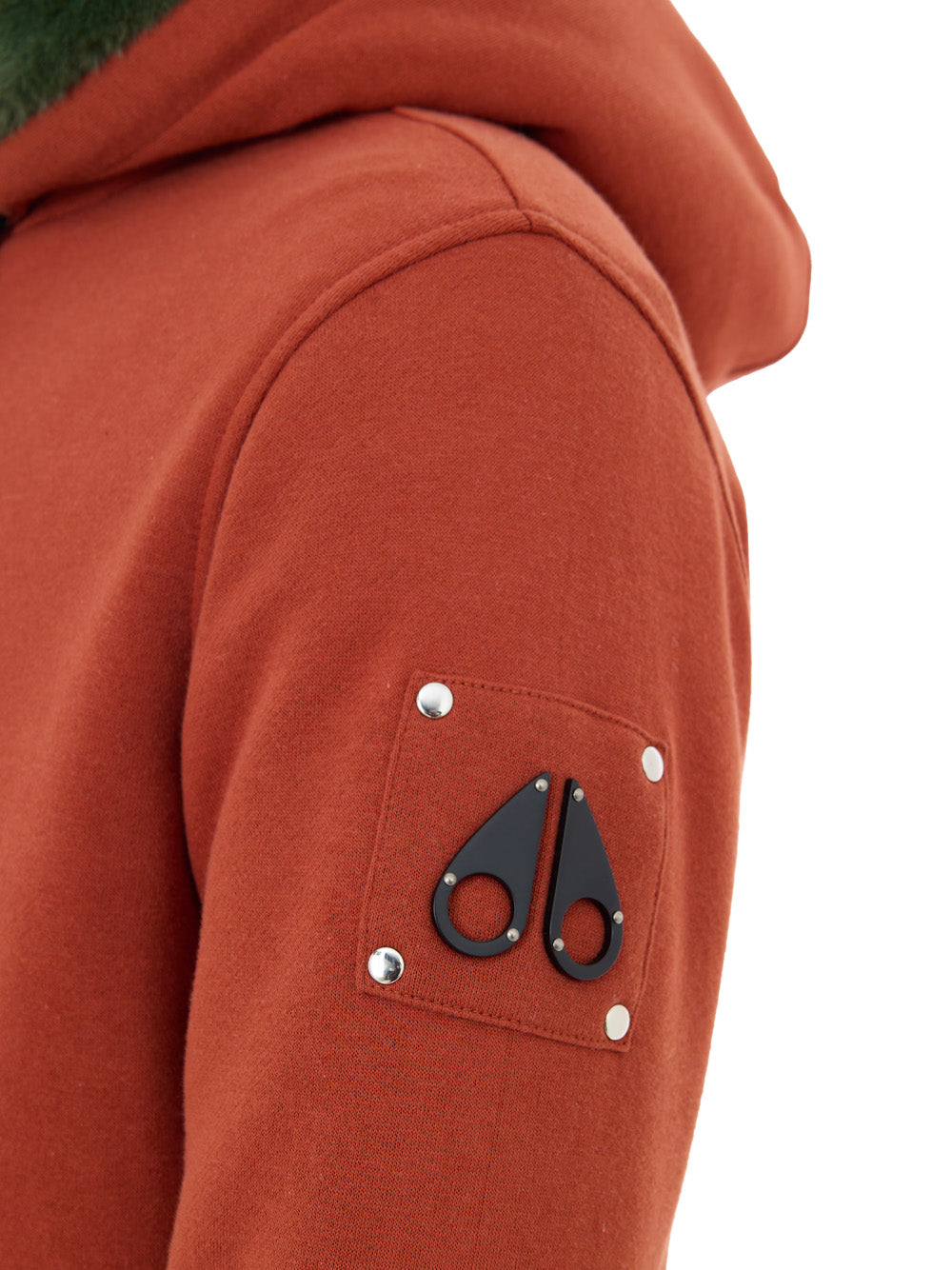 Moose Knuckles Fur-Lined Zip-Up Hoodie