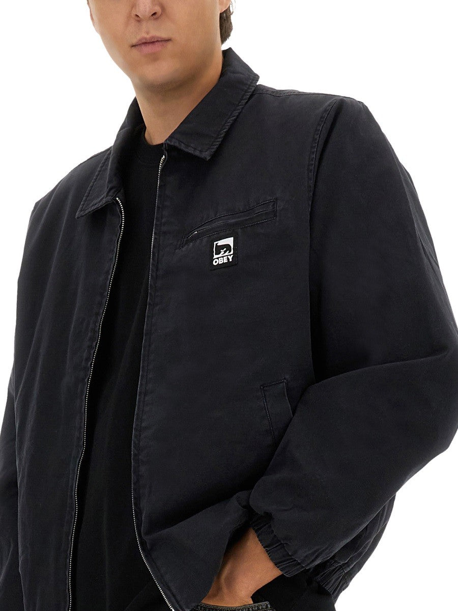 OBEY JACKET WITH LOGO