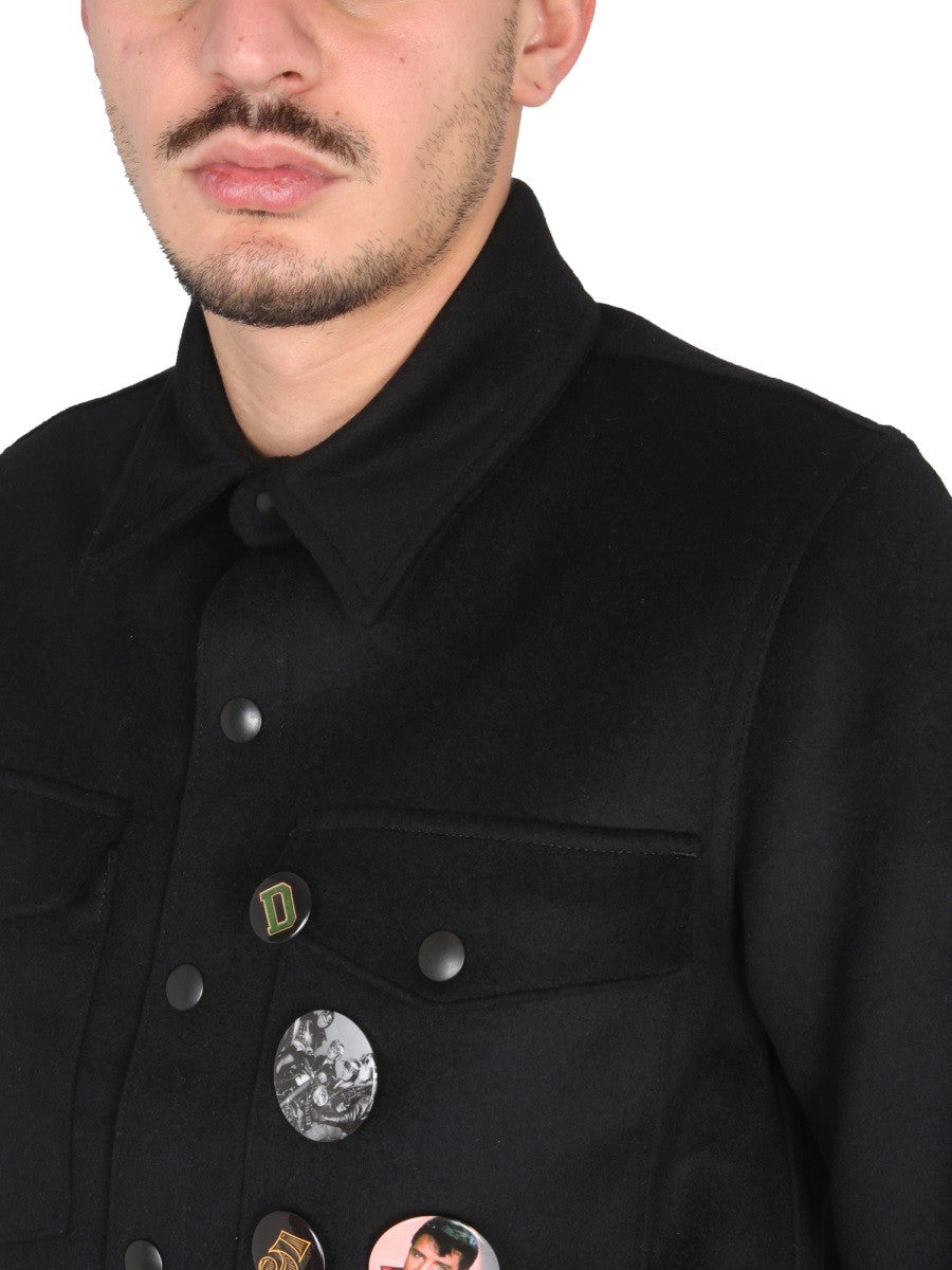 DEPARTMENT FIVE JACKET WITH PINS