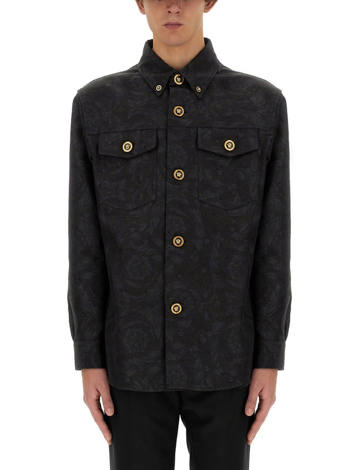 Versace JACQUARD BAROQUE SHIRT
