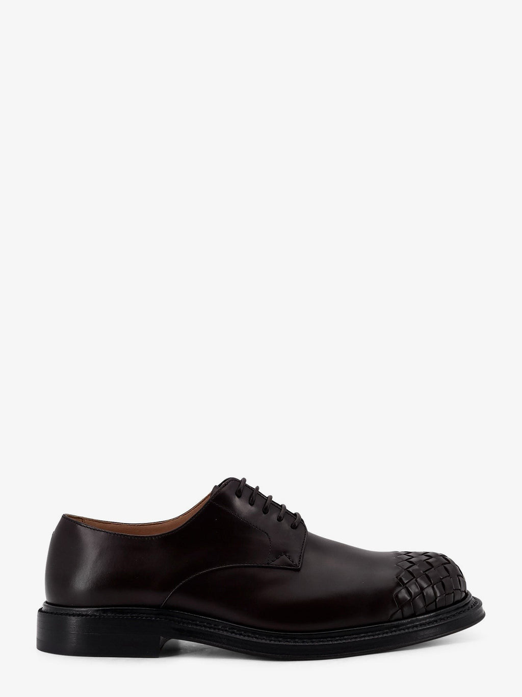 Bottega Veneta James leather lace-up shoe