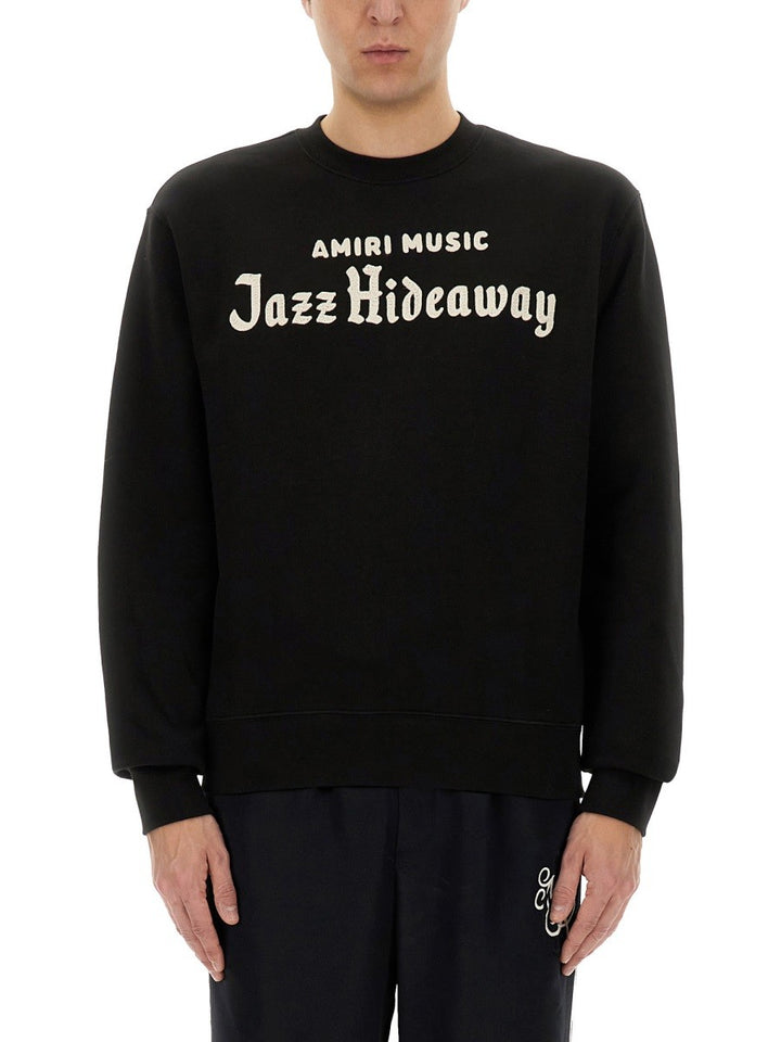 AMIRI "JAZZ HIDEAWAY CREW" SWEATSHIRT