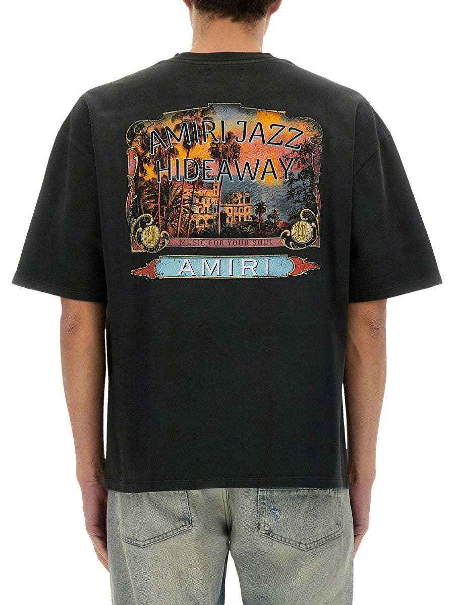 AMIRI "JAZZ HIDEAWAY" T-SHIRT