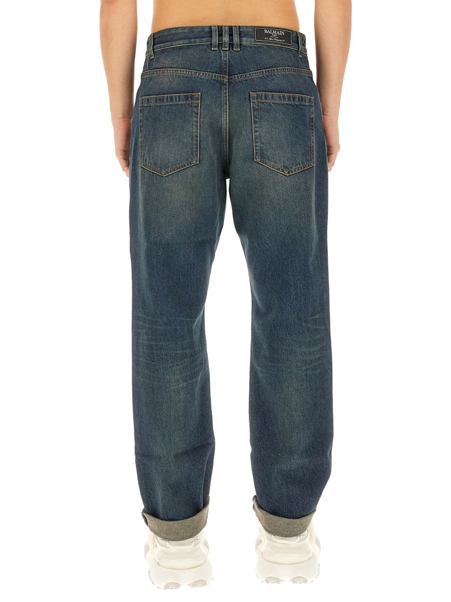 Balmain JEANS IN DENIM