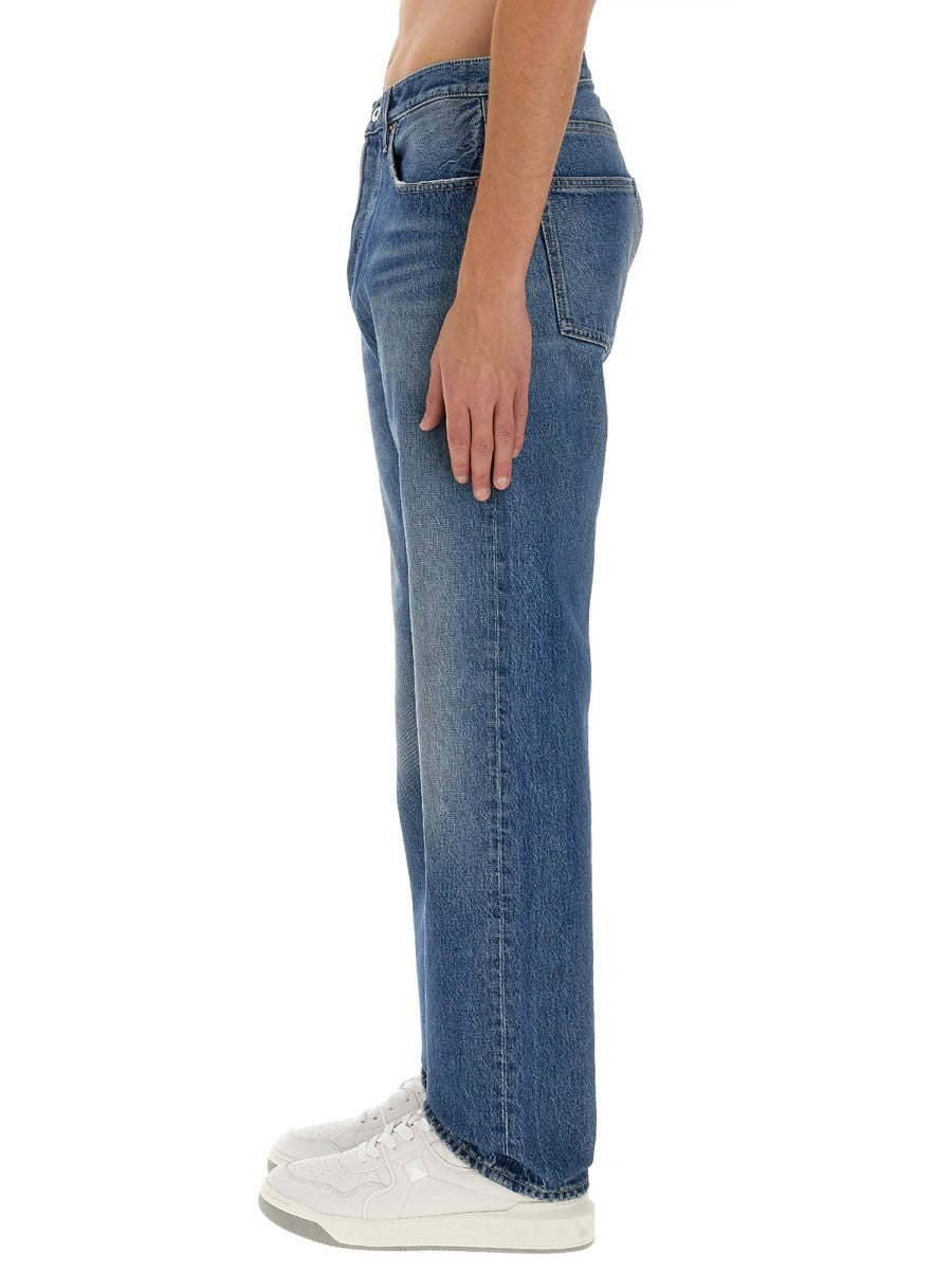 Valentino JEANS WITH LOGO DETAIL