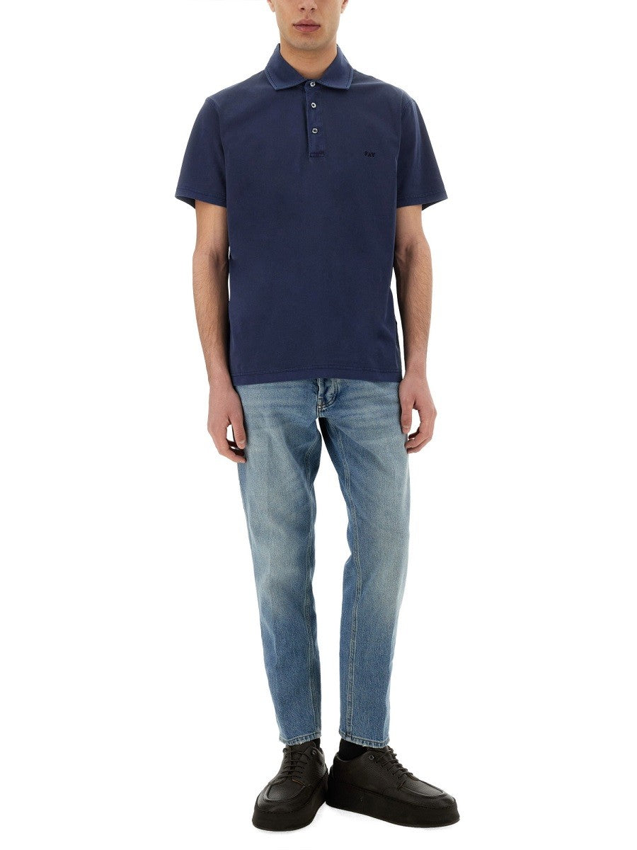 FAY JERSEY POLO.