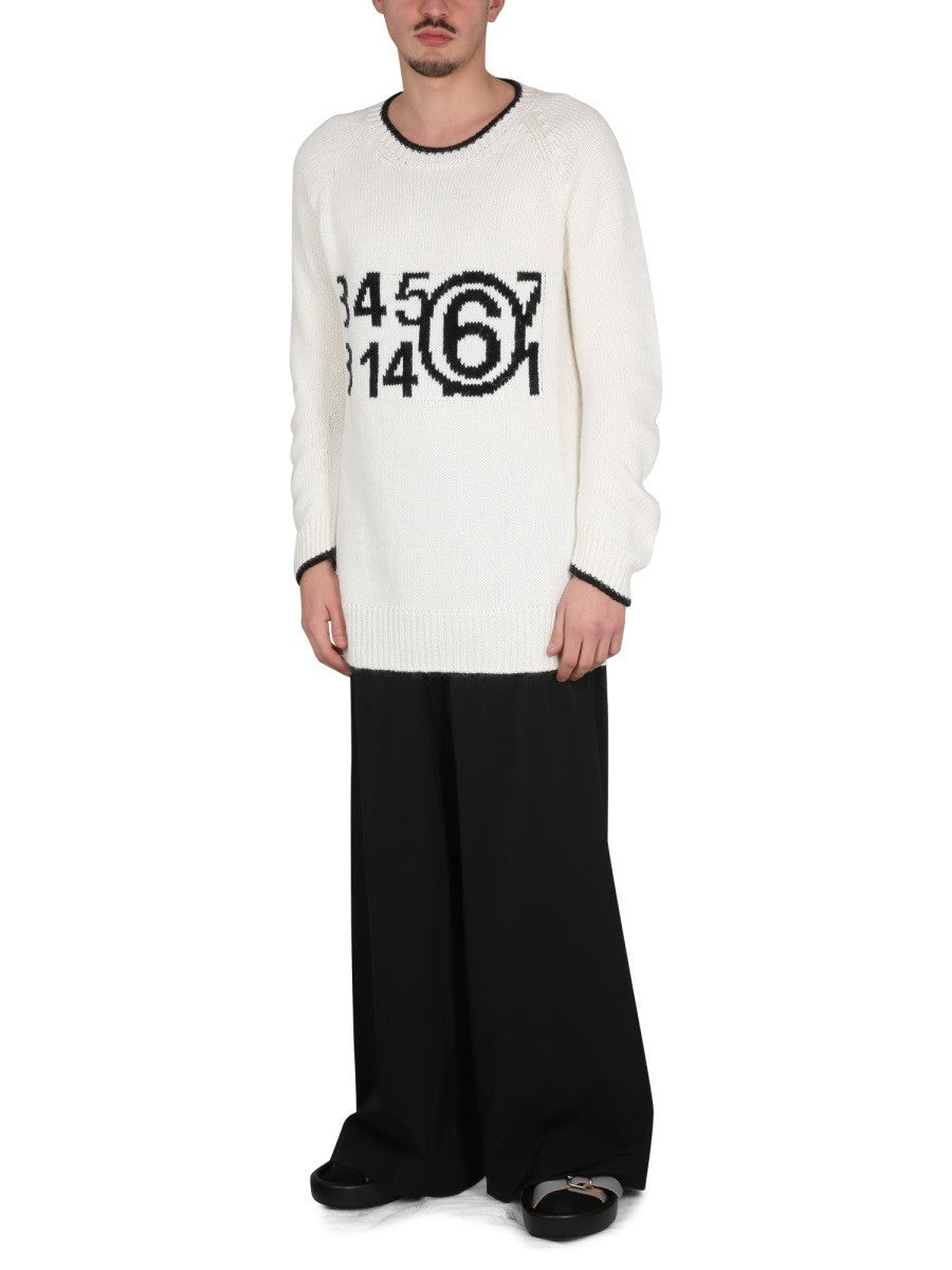 MM6 MAISON MARGIELA JERSEY WITH LOGO