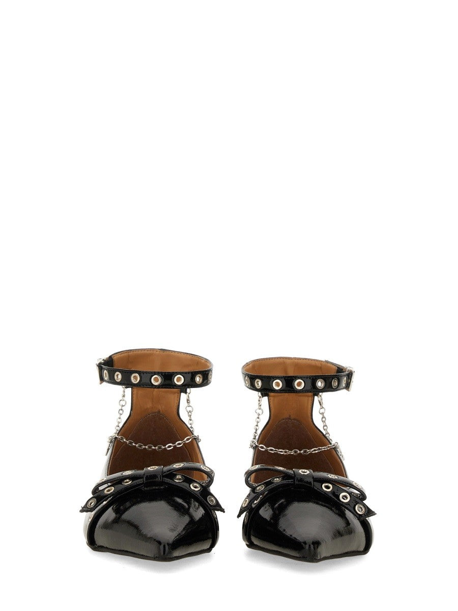 GANNI JEWEL BALLERINA