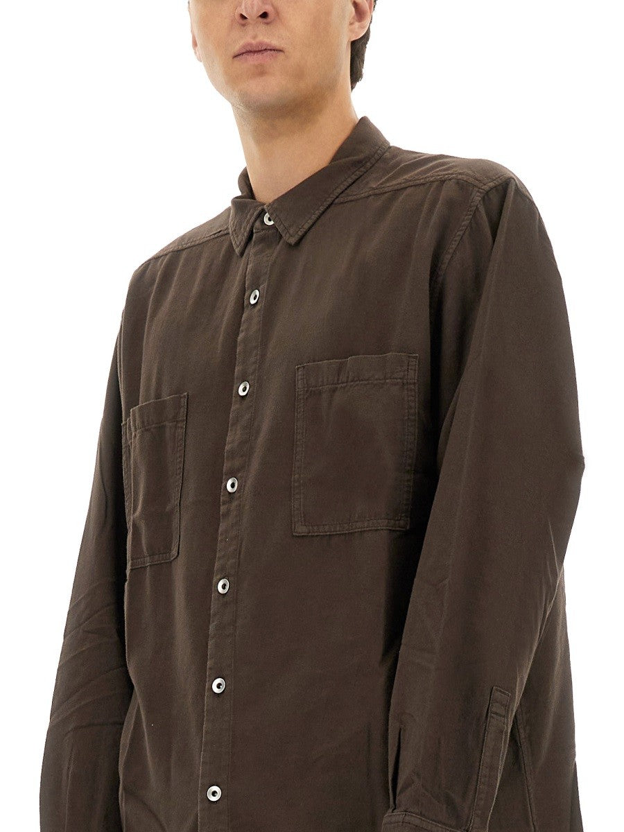 RICK OWENS DRKSHDW "JUMBO OUTERSHIRT" SHIRT
