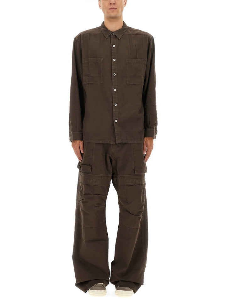RICK OWENS DRKSHDW "JUMBO OUTERSHIRT" SHIRT