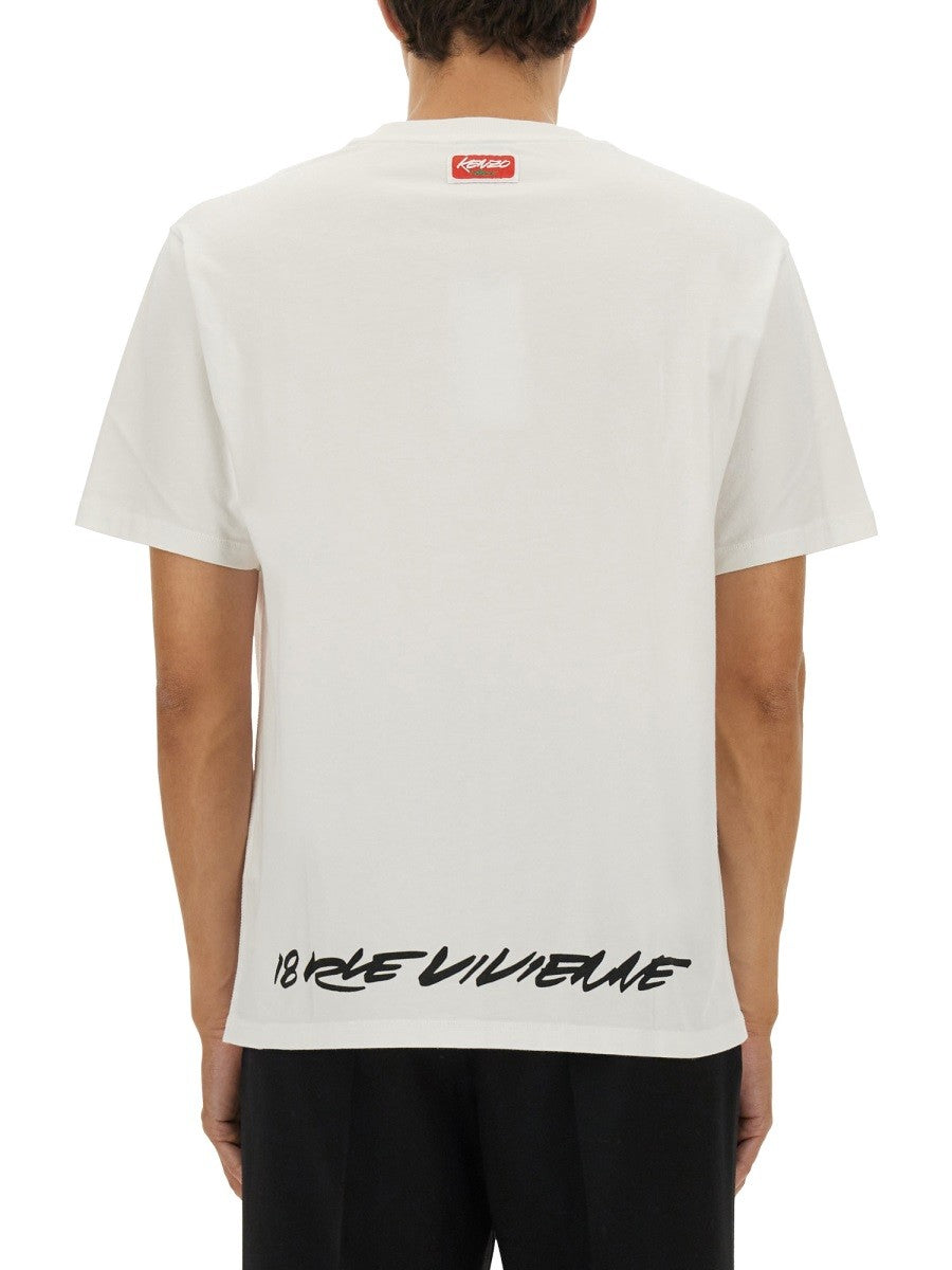 Kenzo KENZO FUTURA PRINT T-SHIRT