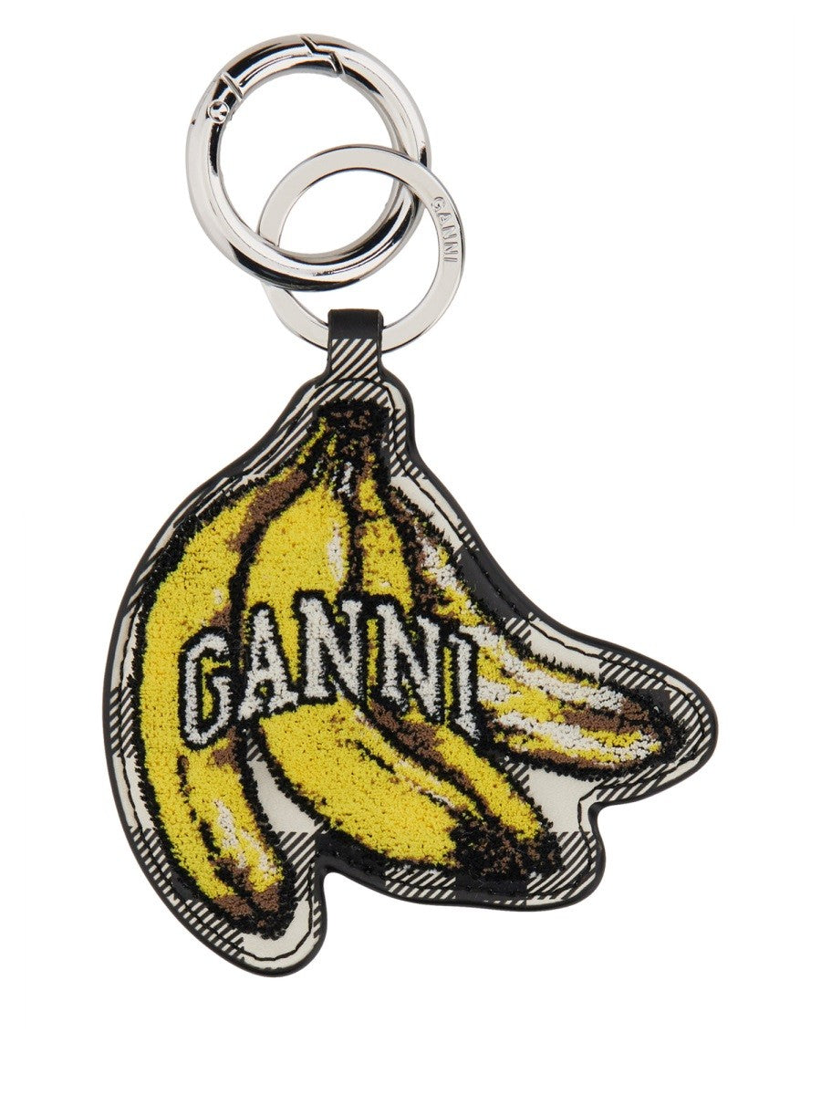 GANNI KEYCHAIN "BANANA"