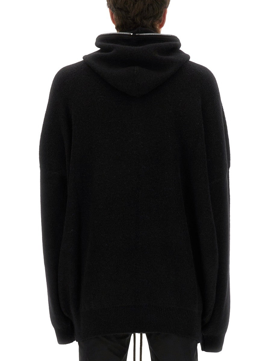 RICK OWENS KNIT SWEATSHIRT