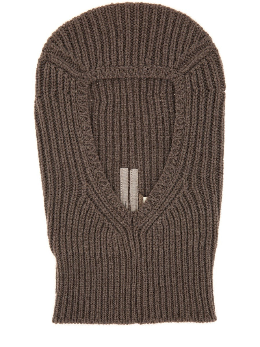 RICK OWENS KNITTED BALACLAVA
