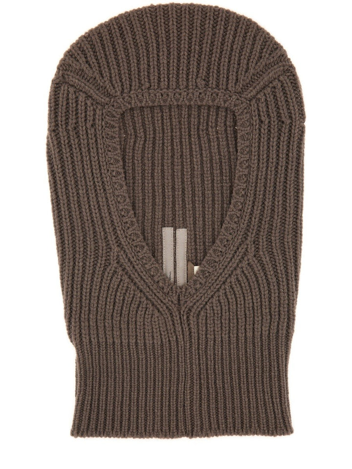 RICK OWENS KNITTED BALACLAVA