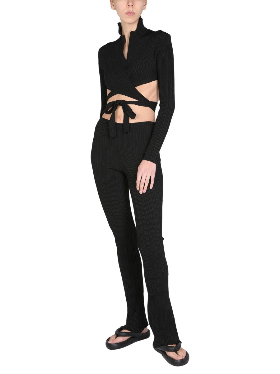 Philosophy Di Lorenzo Serafini KNITTED HEARTWARMER TOP