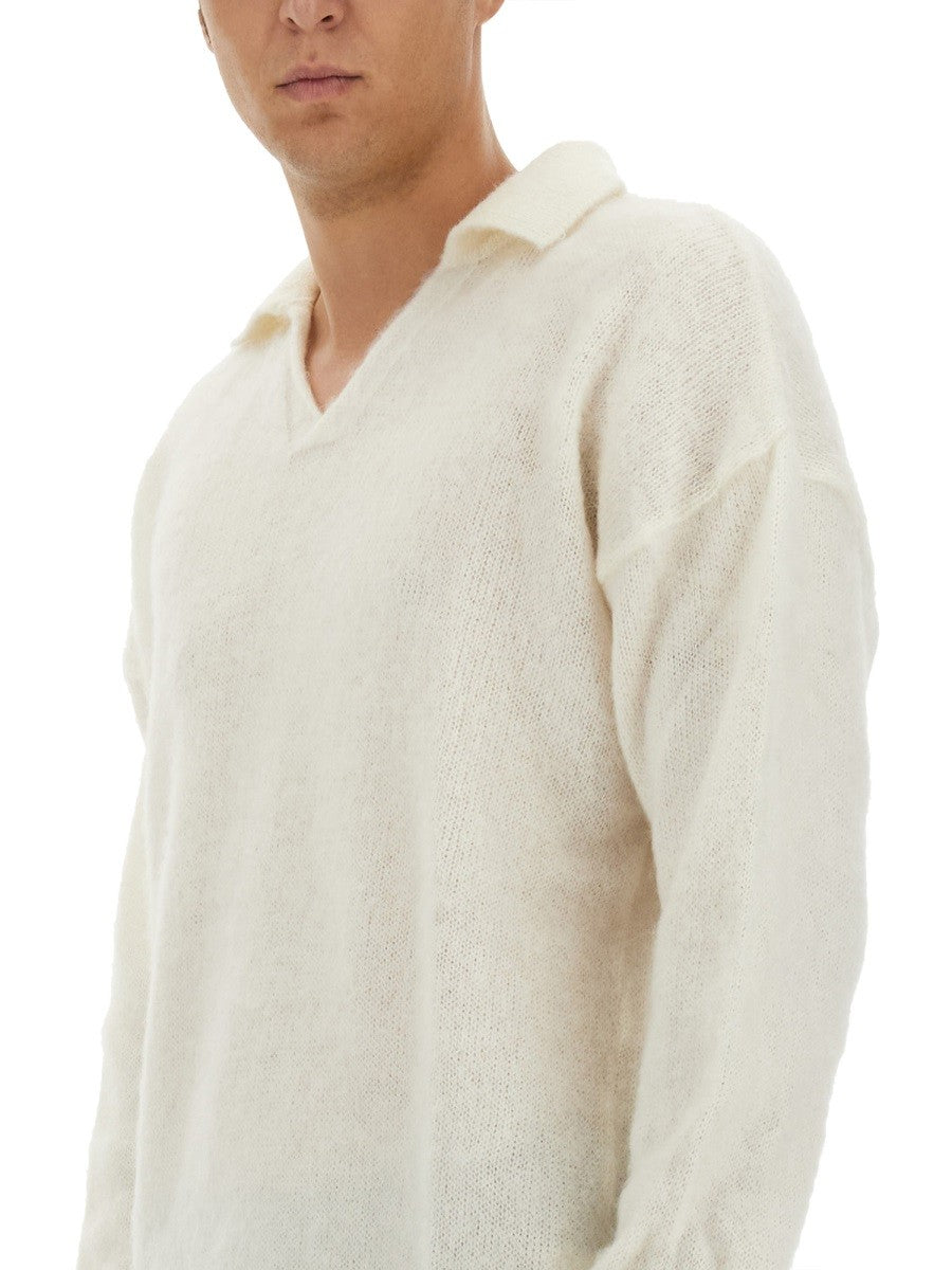 FAMILY FIRST KNITTED POLO.