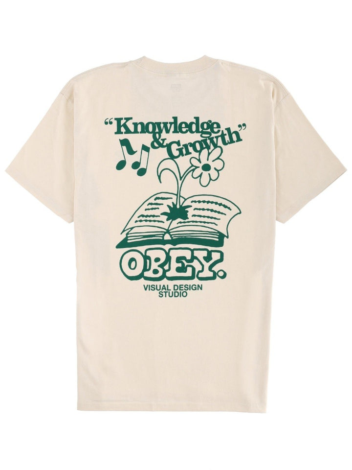 OBEY "KNOWLEDGE & GROWTH" T-SHIRT