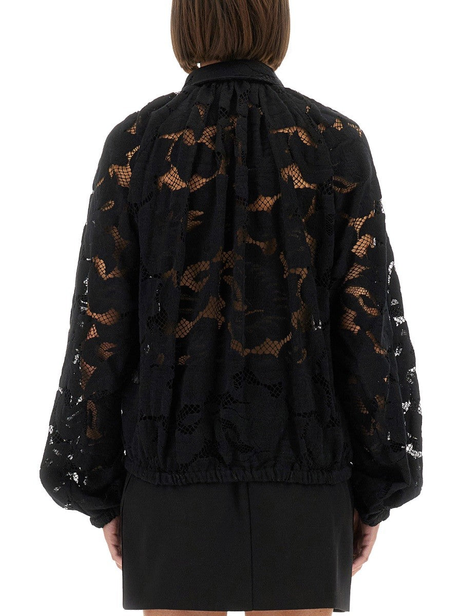 PATOU LACE BALLOON BLOUSE