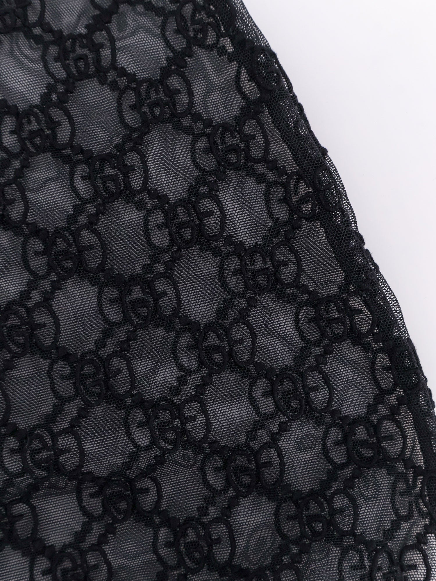 Gucci Lace culottes with all-over gg motif