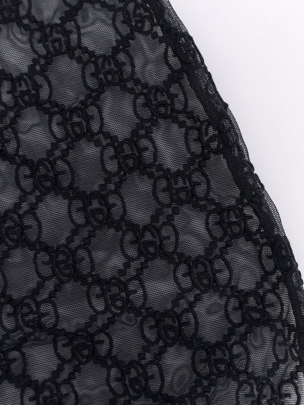 Gucci Lace culottes with all-over gg motif