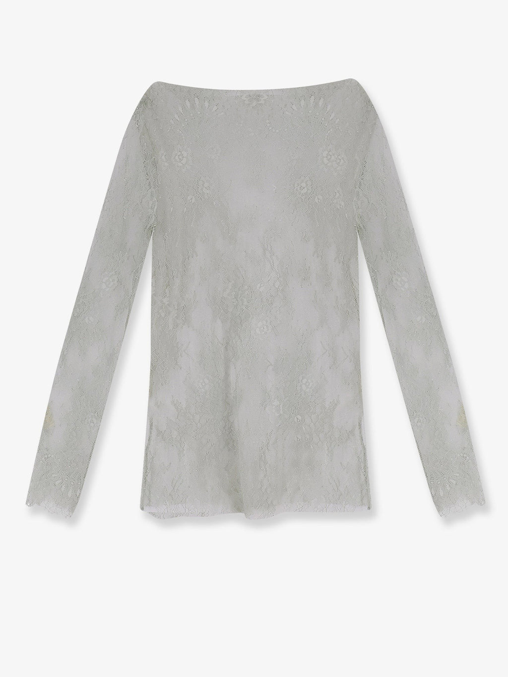 alberta ferretti Lace shirt