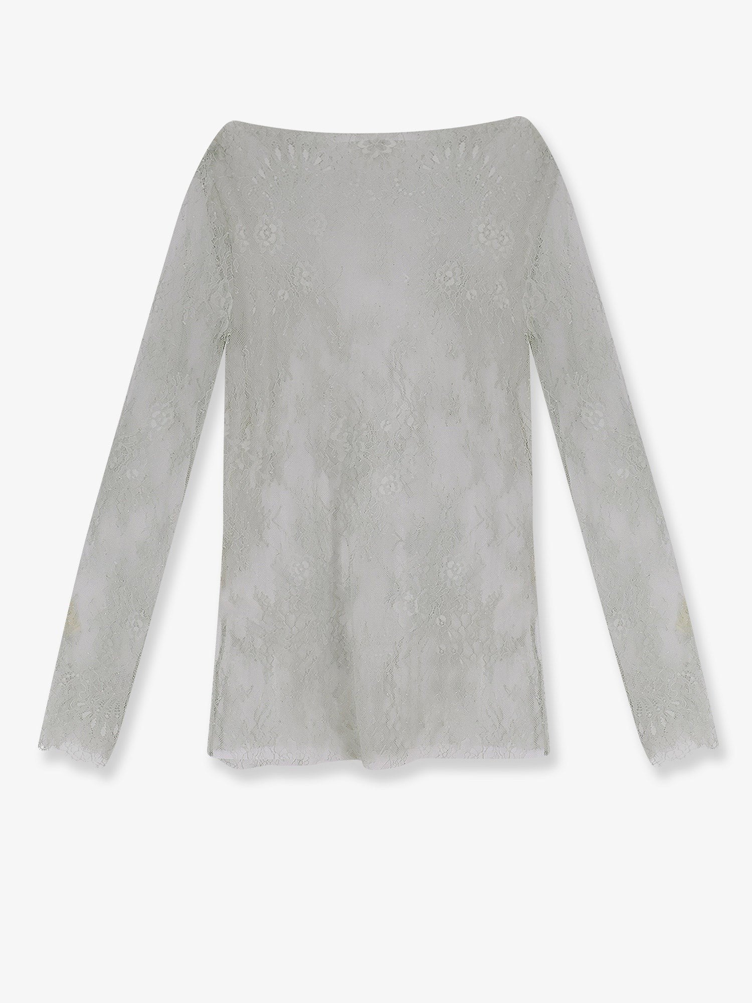 alberta ferretti Lace shirt