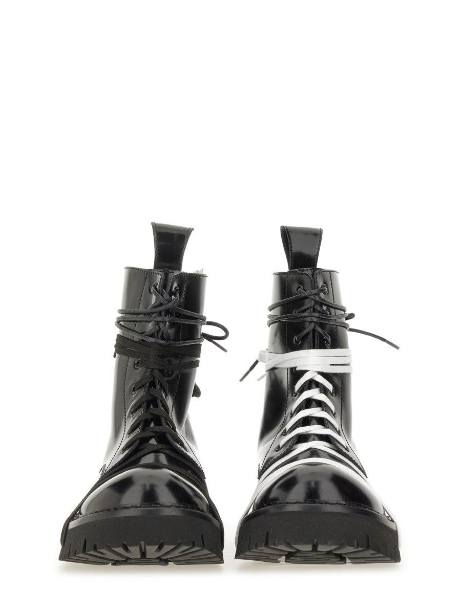 Moschino LACE-UP BOOT