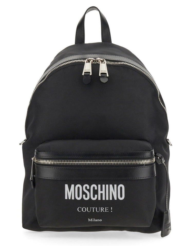 Moschino LARGE BACKPACK WITH LOGO