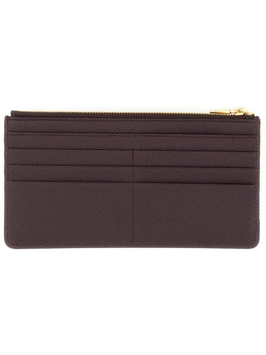 Dolce & Gabbana LARGE CARD HOLDER "NAMEPLATE"