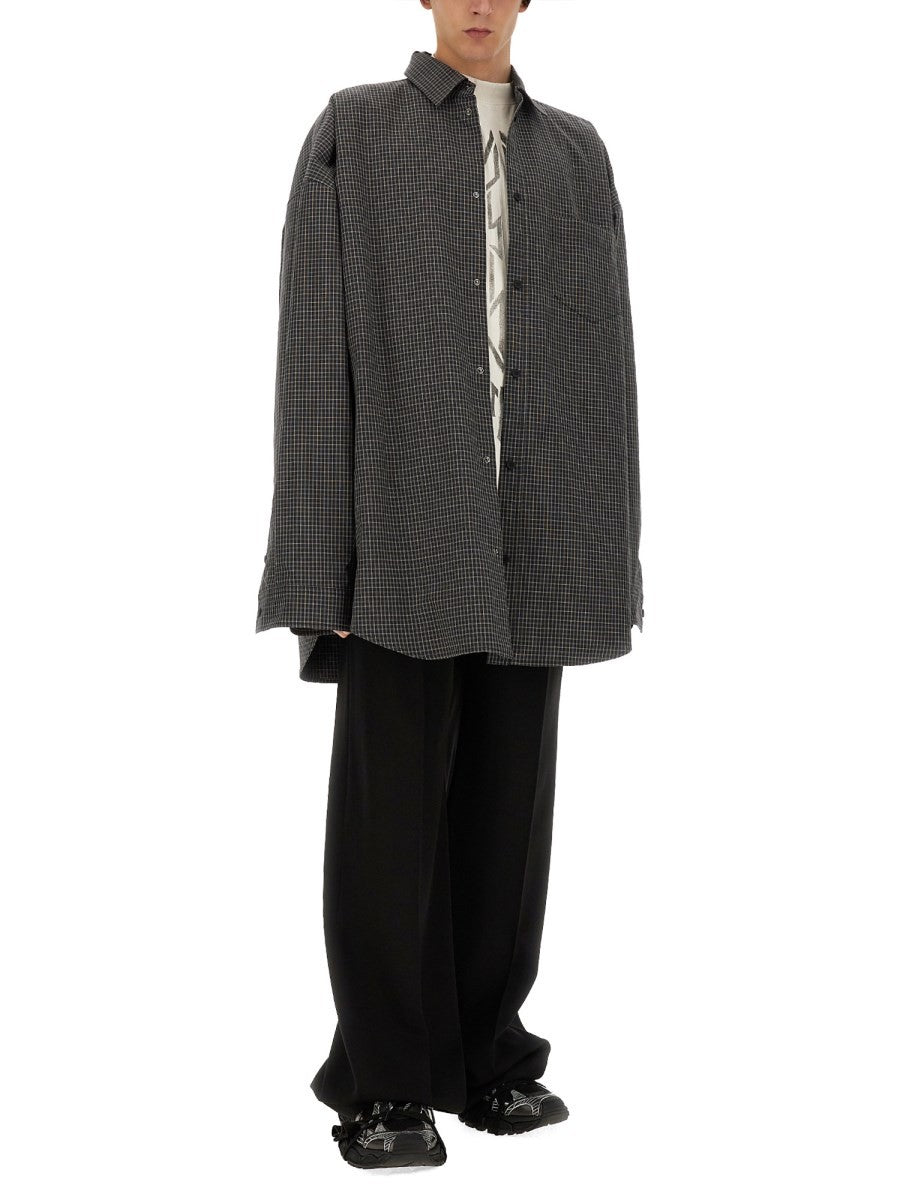 Balenciaga LARGE FIT OUTERWEAR SHIRT