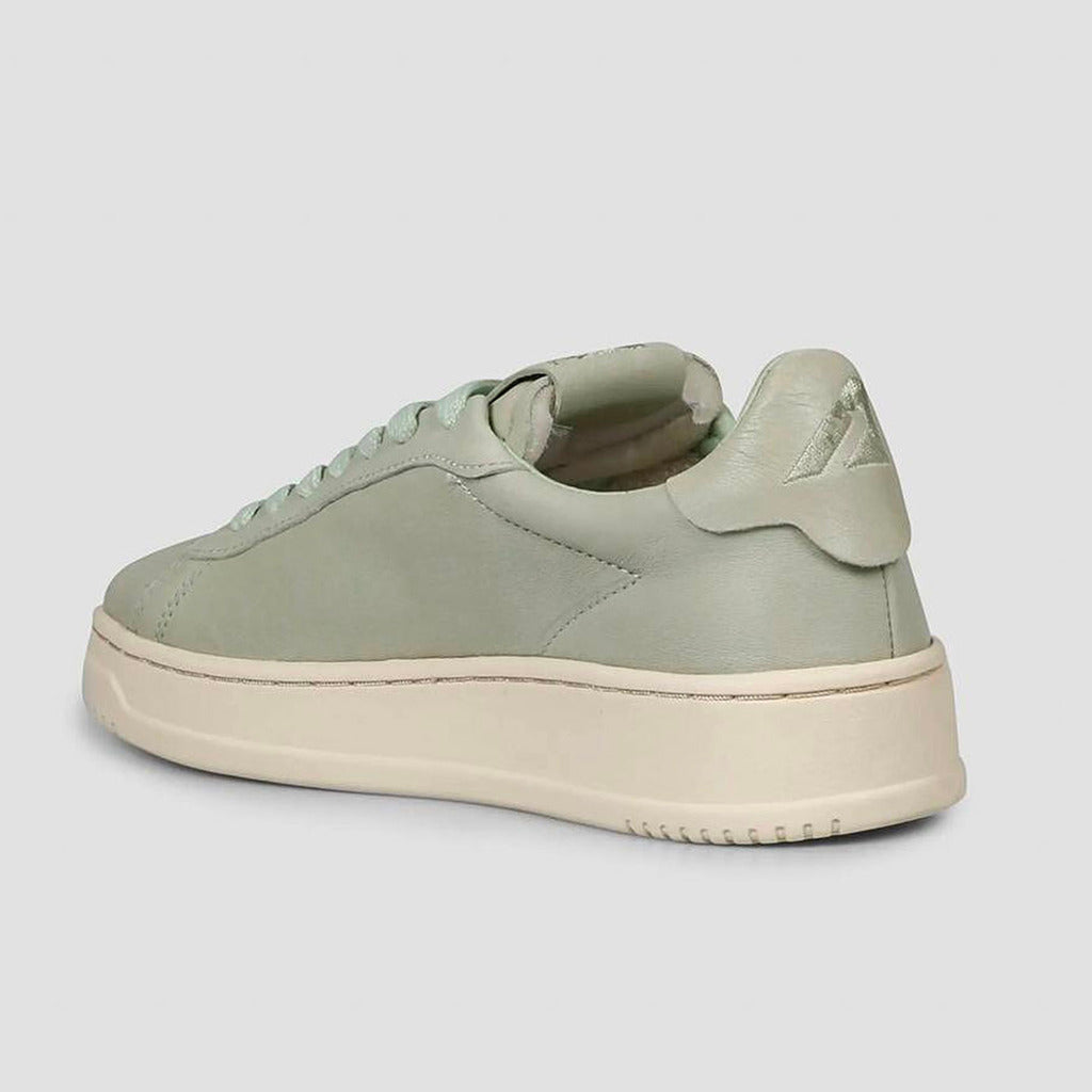 Autry Trainers Made Of Vintage-Effect Goatskin Leather, Tone-On-Tone — view 2