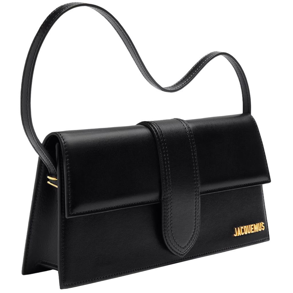 Jacquemus Leather Le Grand Bambino Long Gold — view 3
