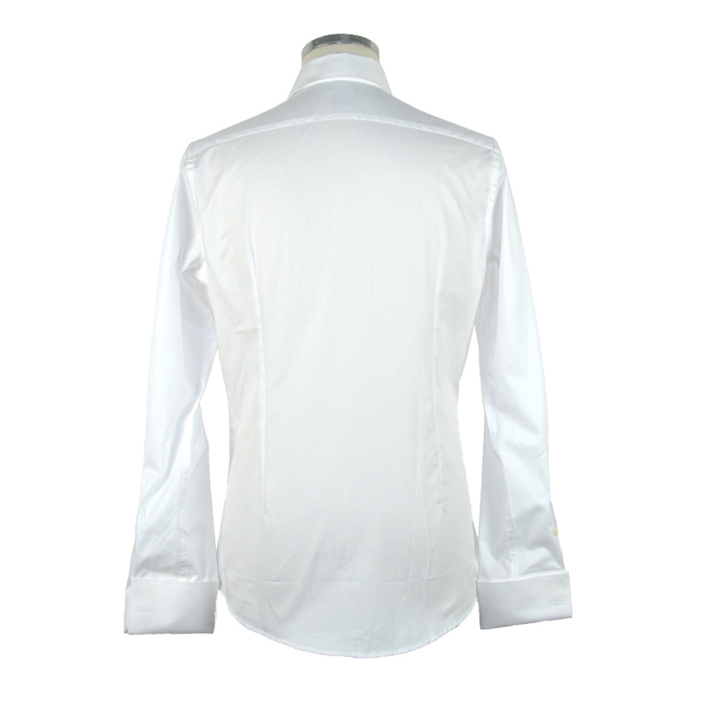 100% Milano Cotton Shirt White — view 2