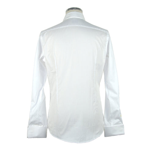 100% Milano Cotton Shirt White — view 2