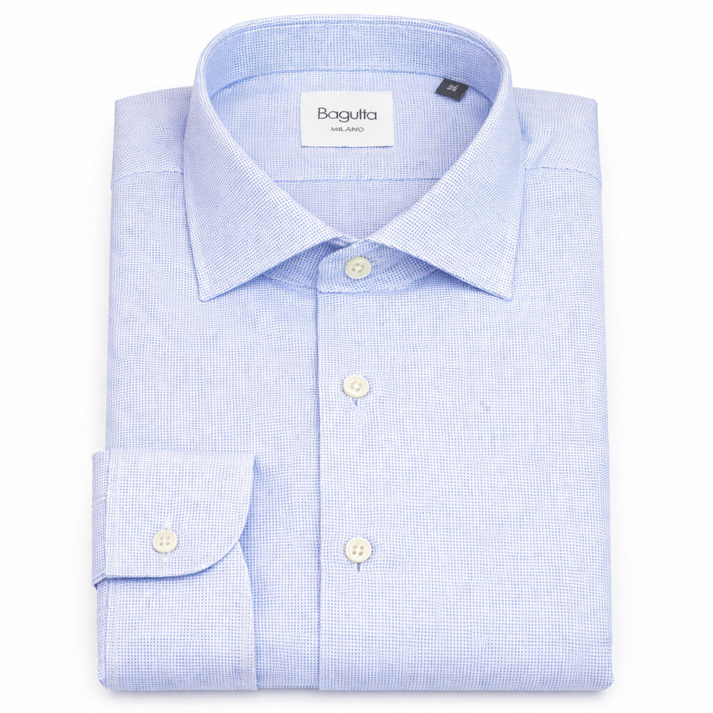Bagutta Cotton Shirt Uomo Walter402383 — view 3