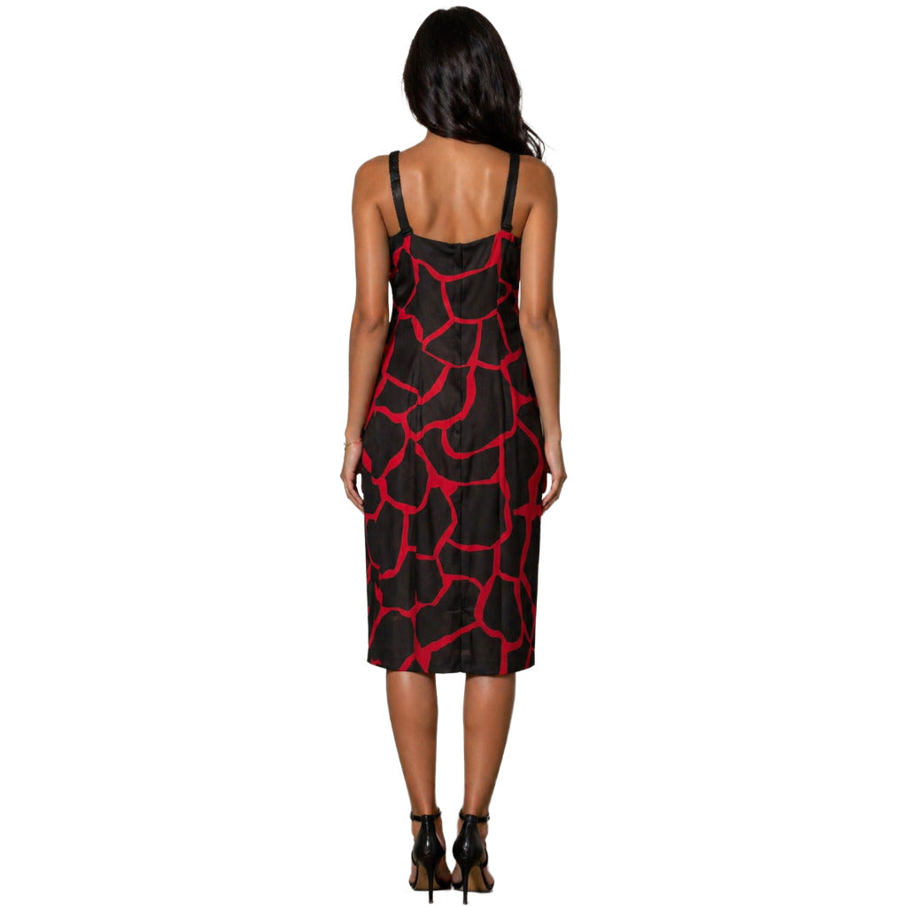 Dolce & Gabbana Dress Corto Bicolore Black — view 2