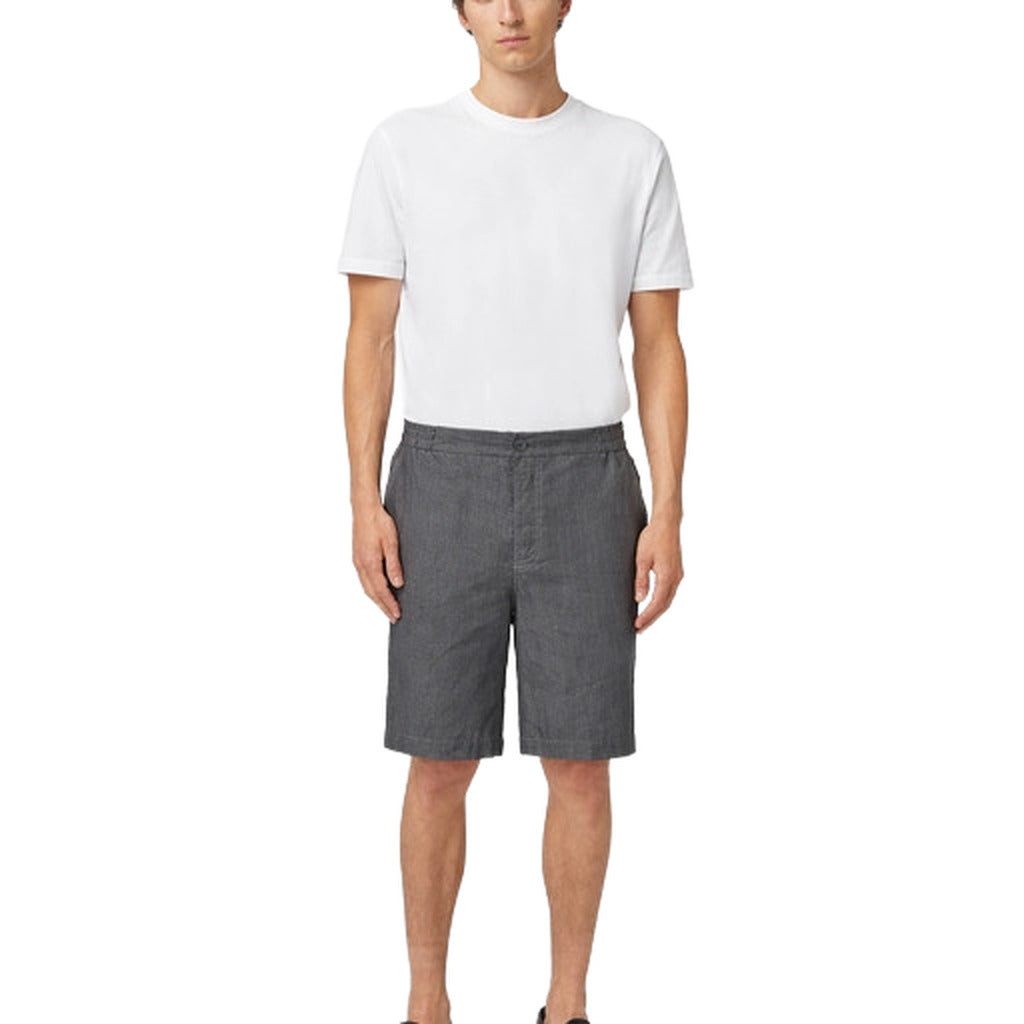 alpha studio - shorts - au-1471q-grigio