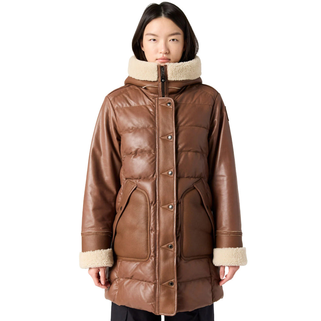 Parajumpers Jacket Leather Brown — view 2