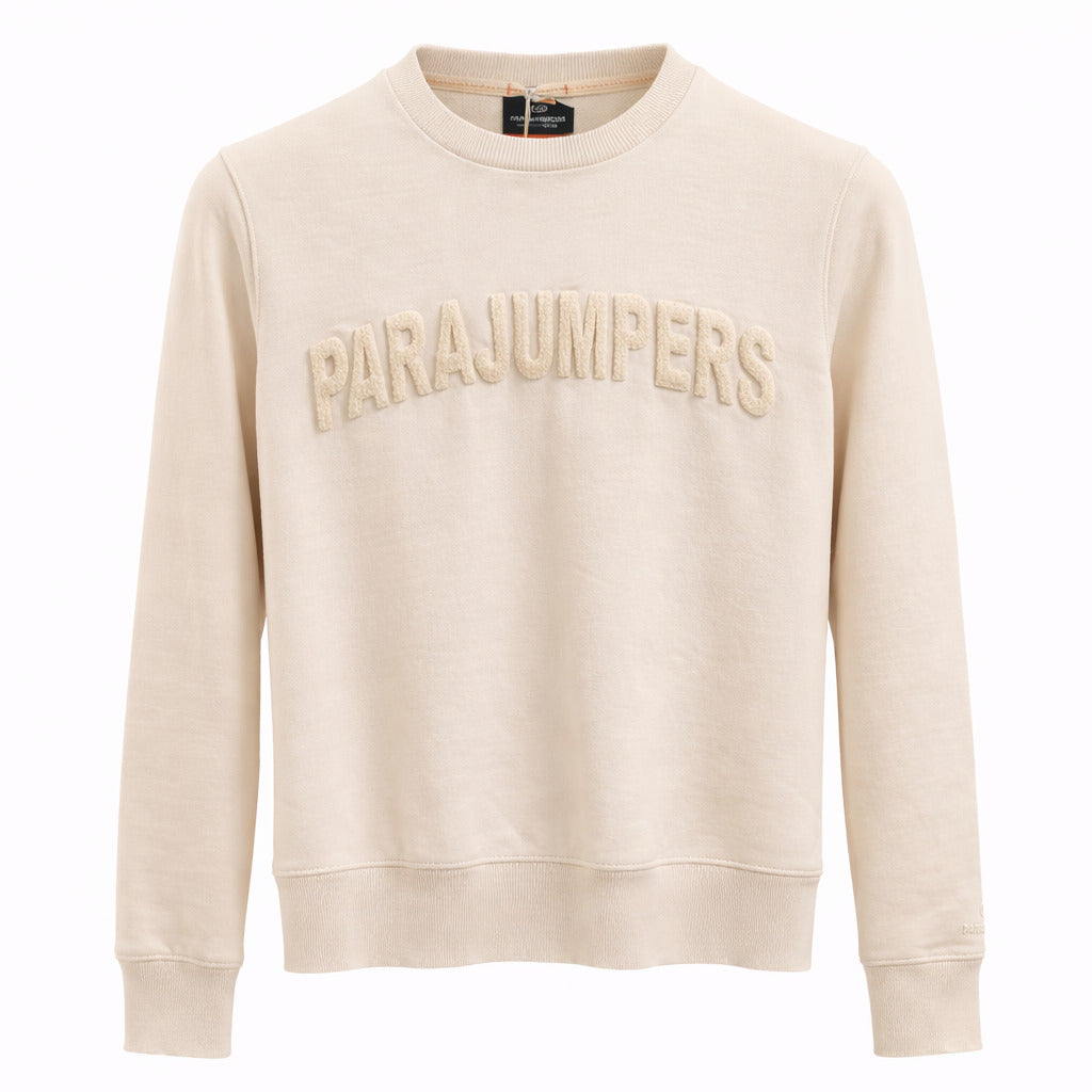 Parajumpers Cotton Sweatshirt Beige