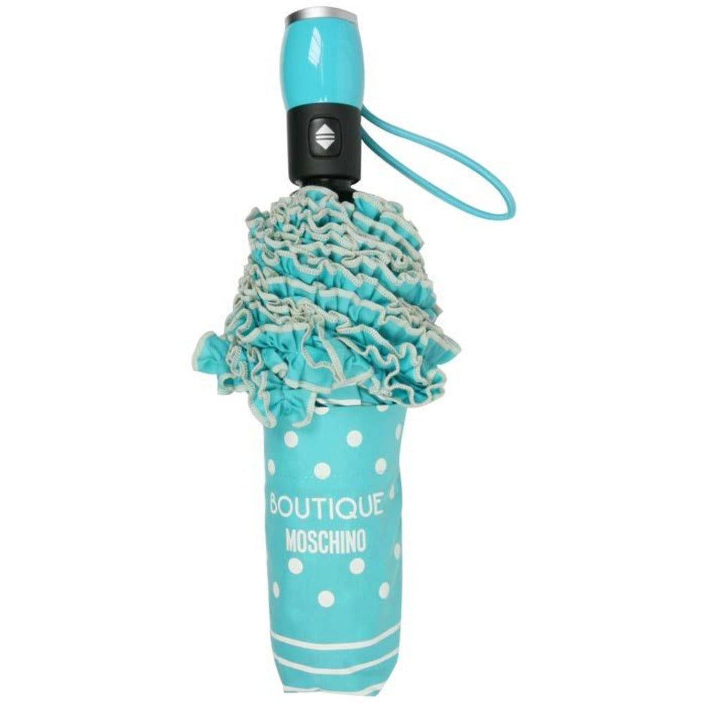 Boutique Moschino Umbrella "Polka Dots" Automatic Opening And
