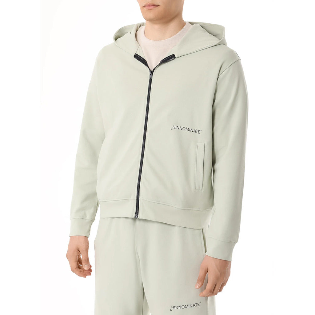 Hinnominate Cotton Sweatshirt Hooded All-Zip