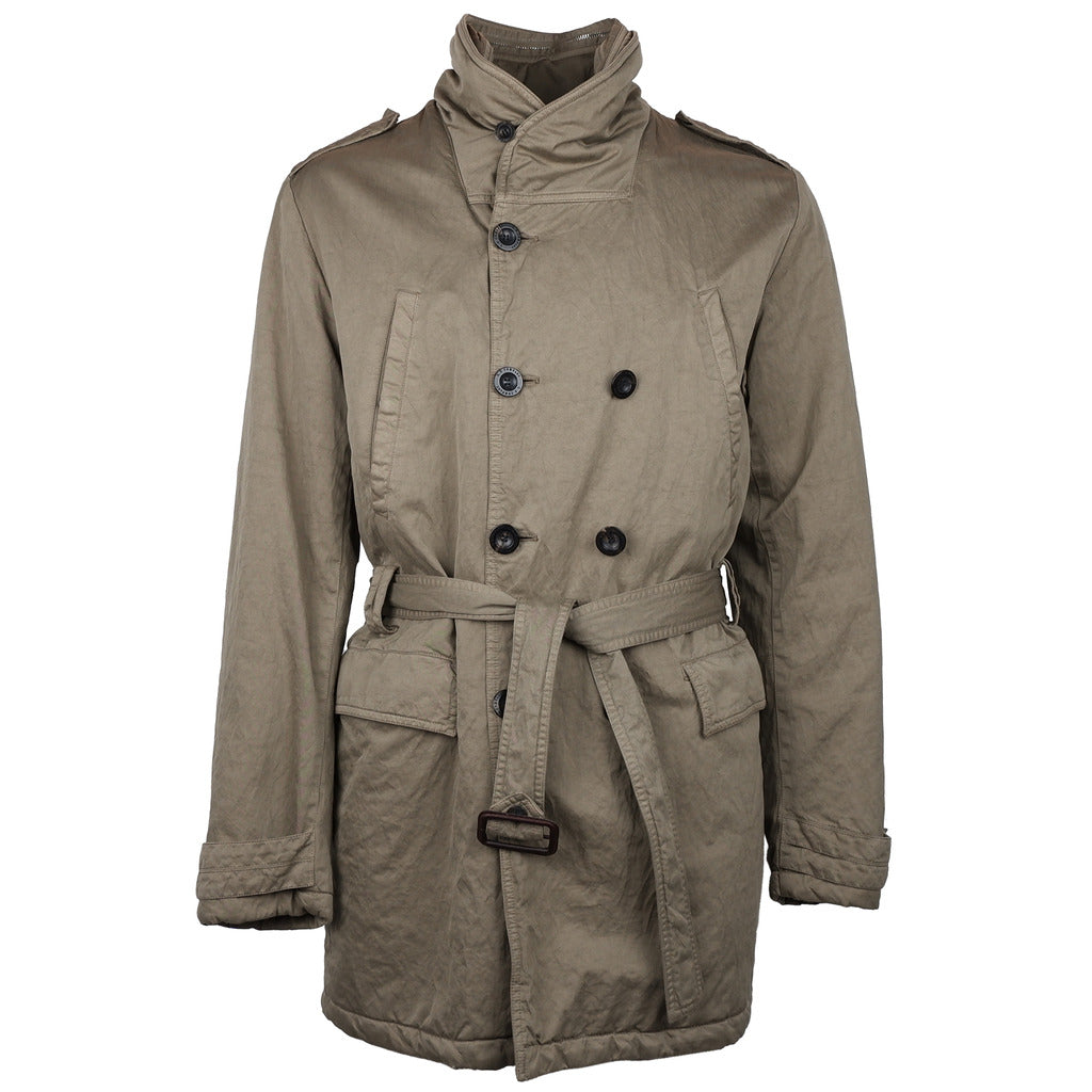 C.P. Company Cotton Jacket Double-Breasted Army
